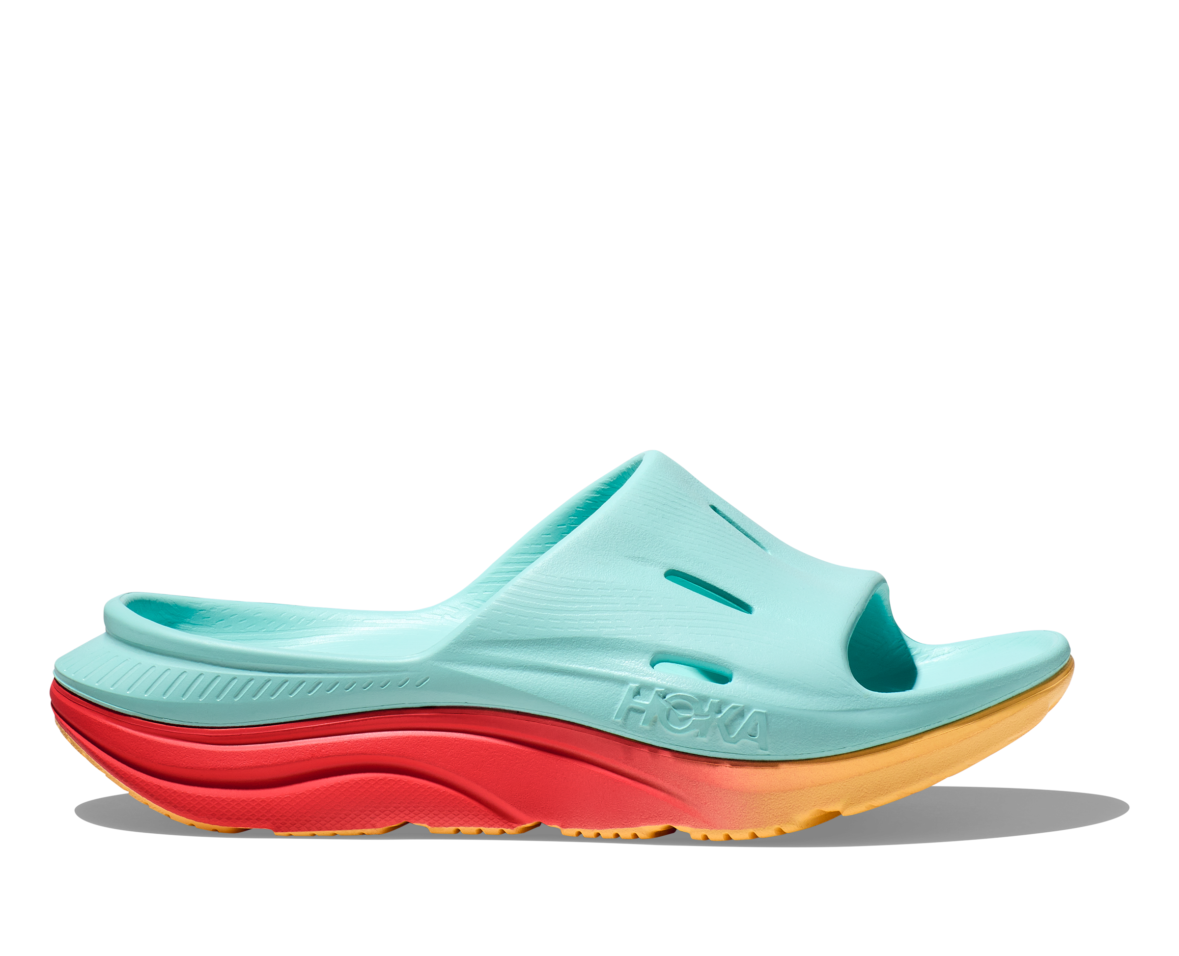 Hoka One One ORA RECOVERY SLIDE 3 Cloudless/Cerise-CSSC