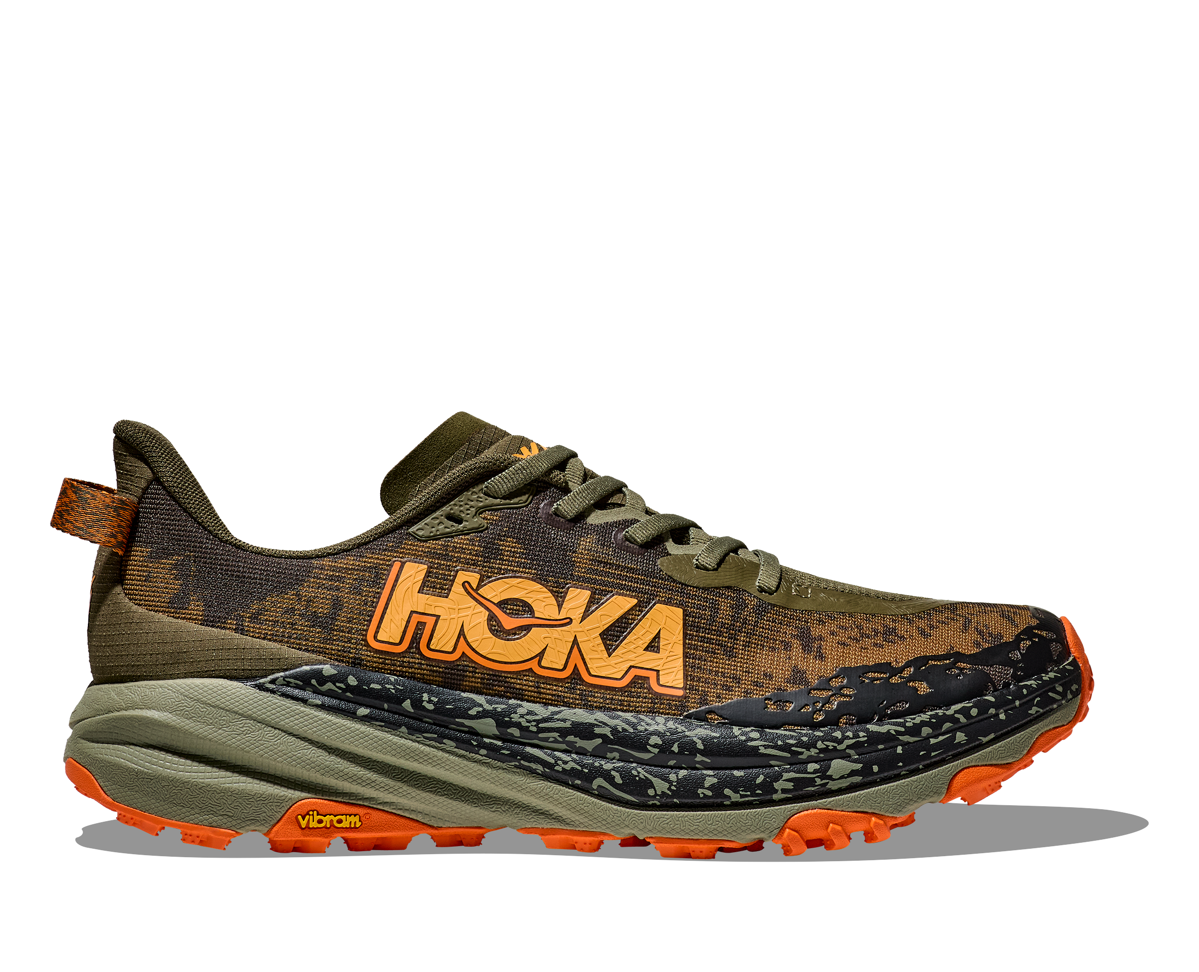 Hoka One One MEN'S SPEEDGOAT 6 Antique Olive/Squash-AQL